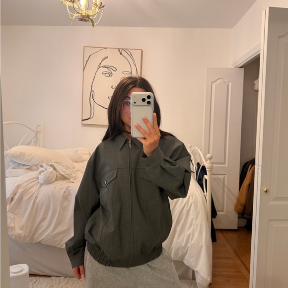 Babaton Jackets & Blazers - Aritzia Telegraph Bomber